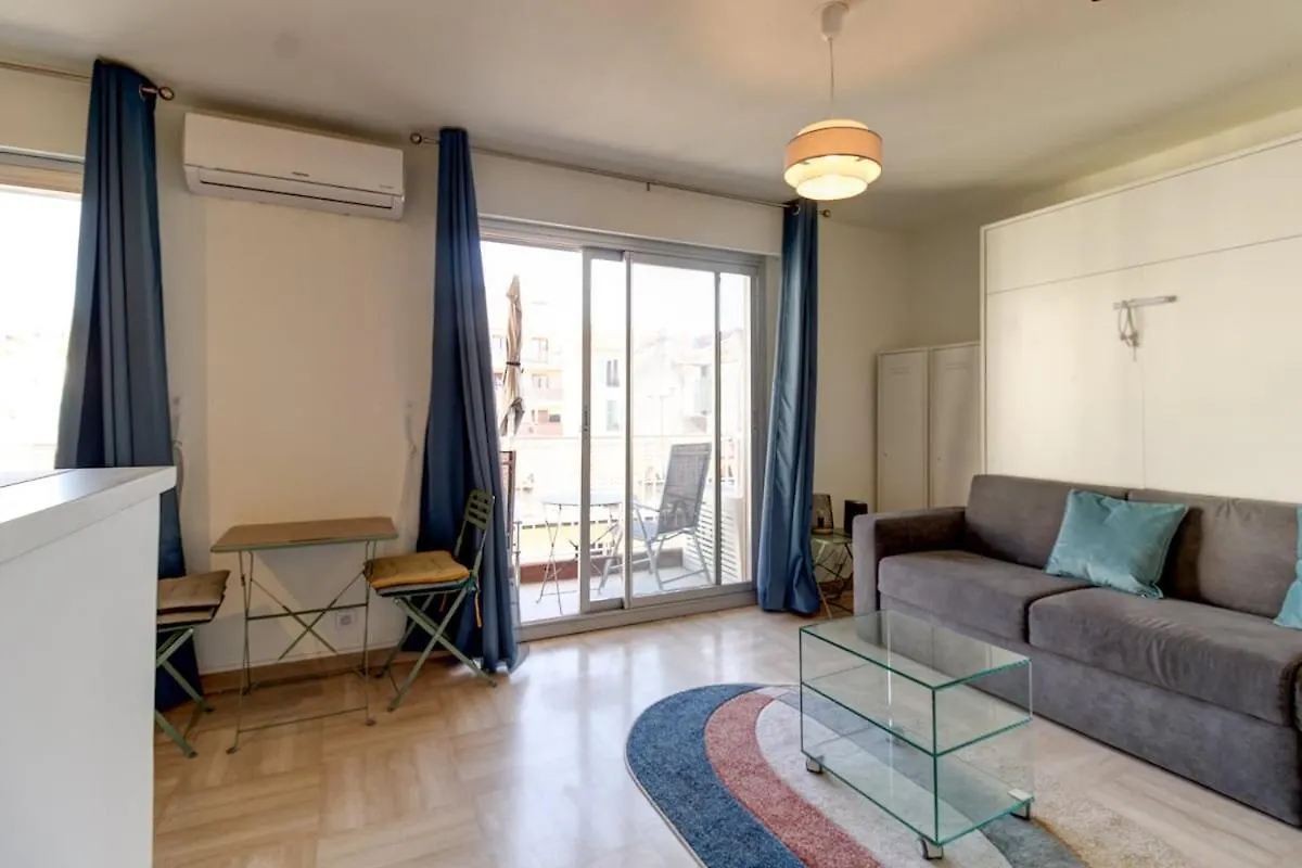 Cozy Studio Apt With Balcony Close To Garibaldi Nice